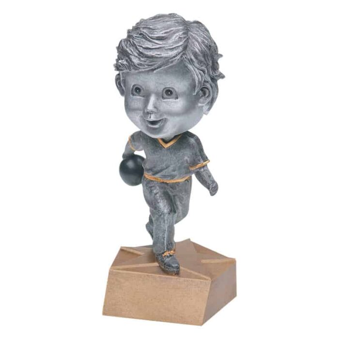 Bobblehead Bowling Male Resin 6 inch