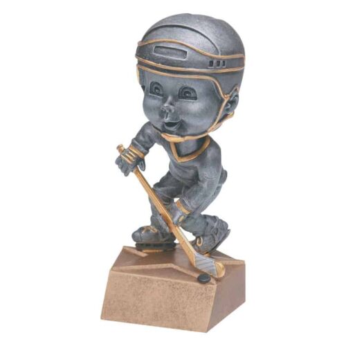 Bobblehead hockey of resin to male 6 inch